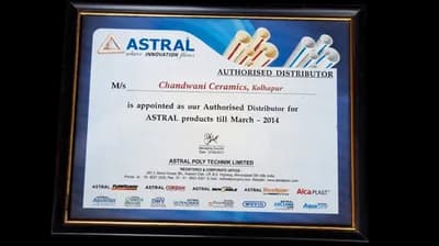 Authorised Distributor Certificate